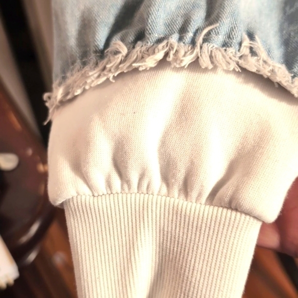 Anime Denim Jacket Hatake Kakashi Hoodie Unisex Size Medium - Picture 11 of 14